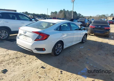 2016 Honda Civic Lx z USA, uszkodzony, nr VIN 19XFC2F52GE058130